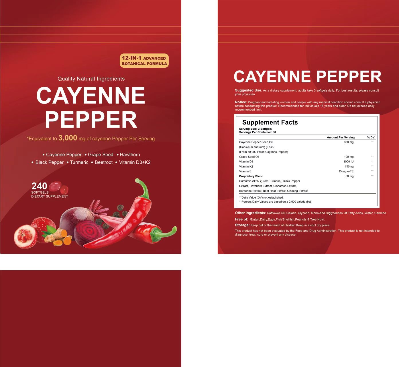 240 Pepper Soft Capsules