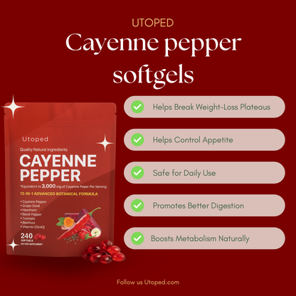 Cayenne Pepper Softgels