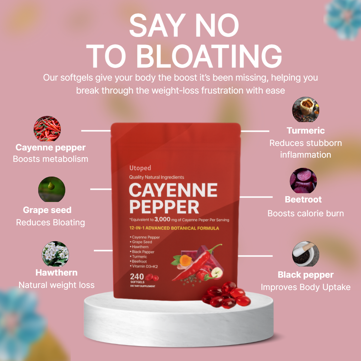 Cayenne Pepper Softgels